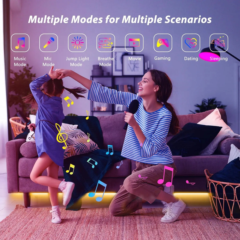 Led Strip Lights with 44 Key Remote Control 1m 5m 10m 20m RG