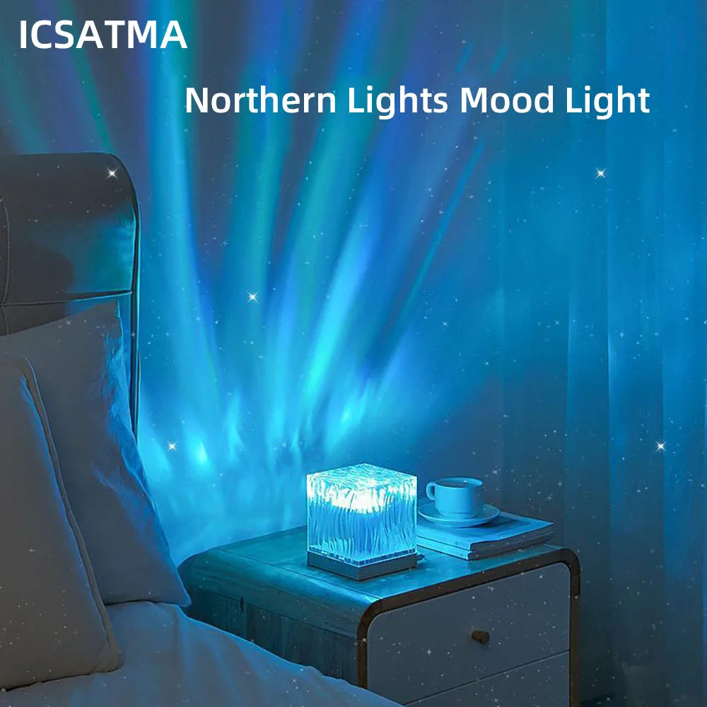 New Northern Light Starry Sky Projector Lamp Ocean Projector