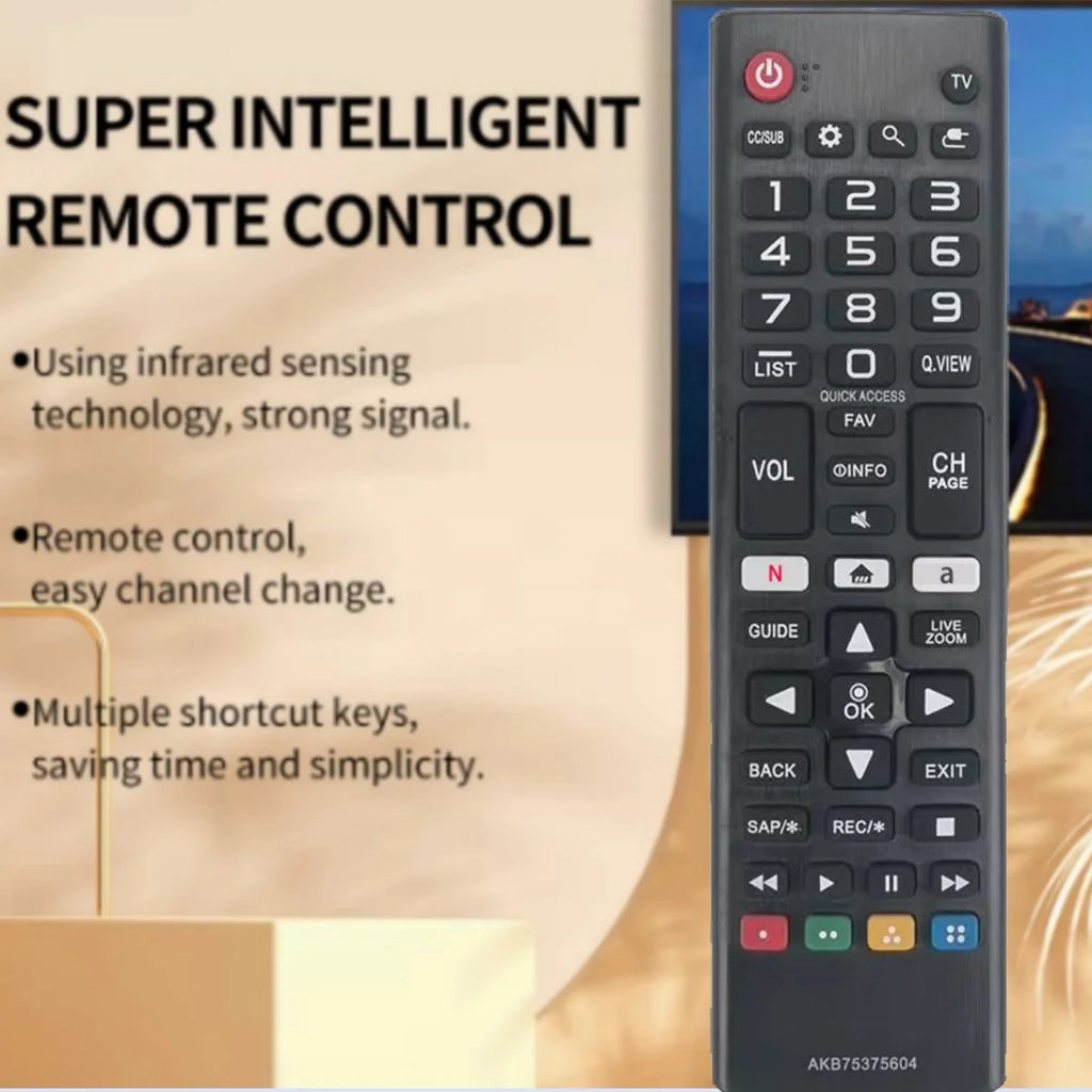 NEW AKB75375604 Remote Control Fit for SMART TV 43UK6300PUE 