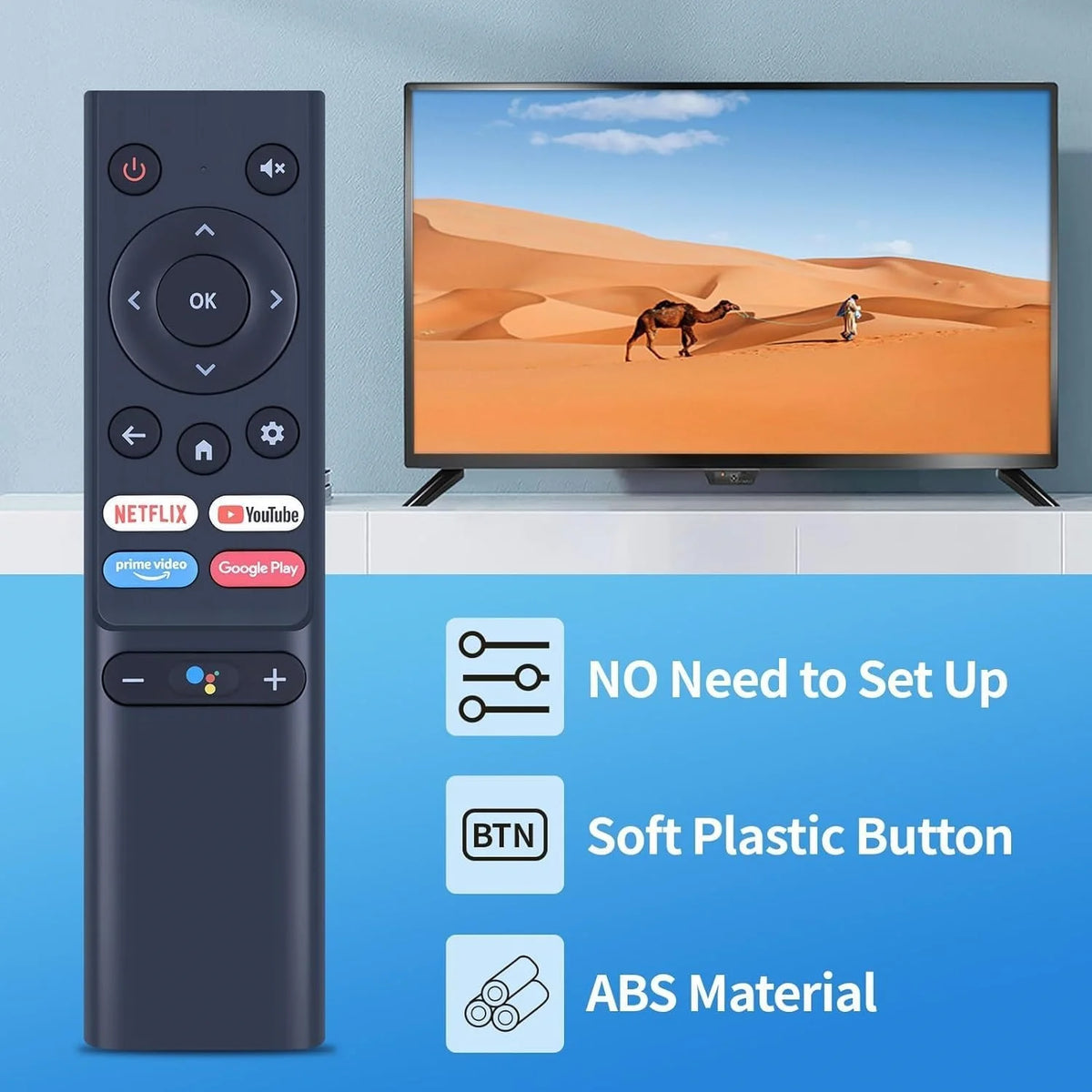 (No Voice Function)Replacement New Remote Control for Saba S