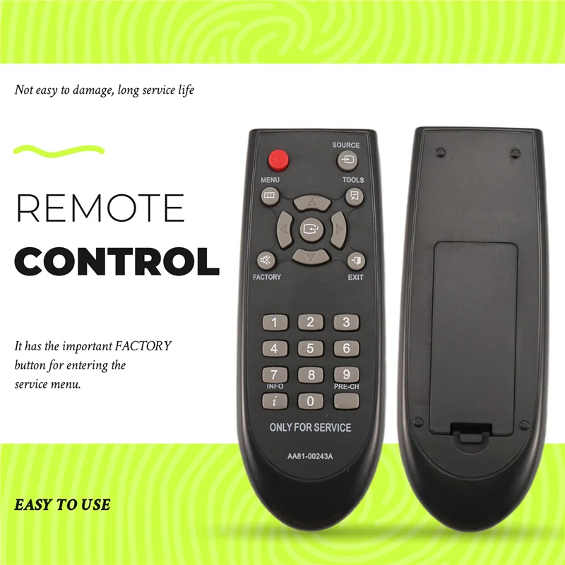 Upgraded Controller AA81-00243A for Service Remote Control R