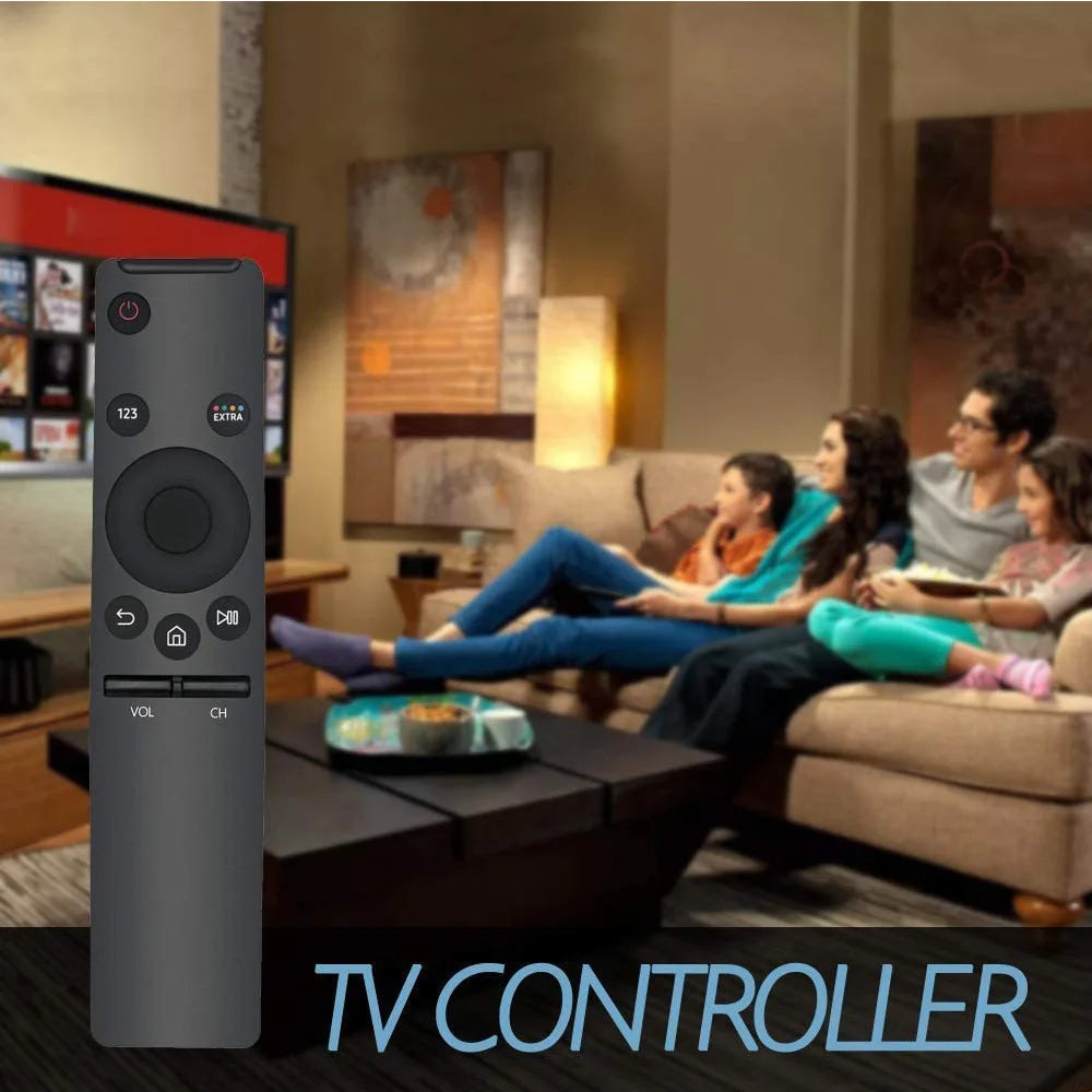 Smart Remote Control Replacement For Samsung HD 4K Smart Tv 