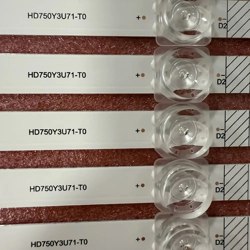 Full Set LED Strip for Hisense 75 TV Model 75A7HAU 75A7G 75A