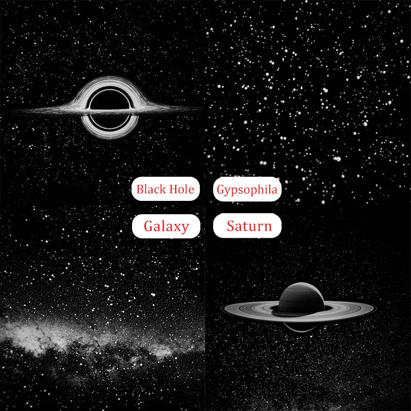 USB Galaxy Projector Night Light Car Mood Light Cool Stuff F
