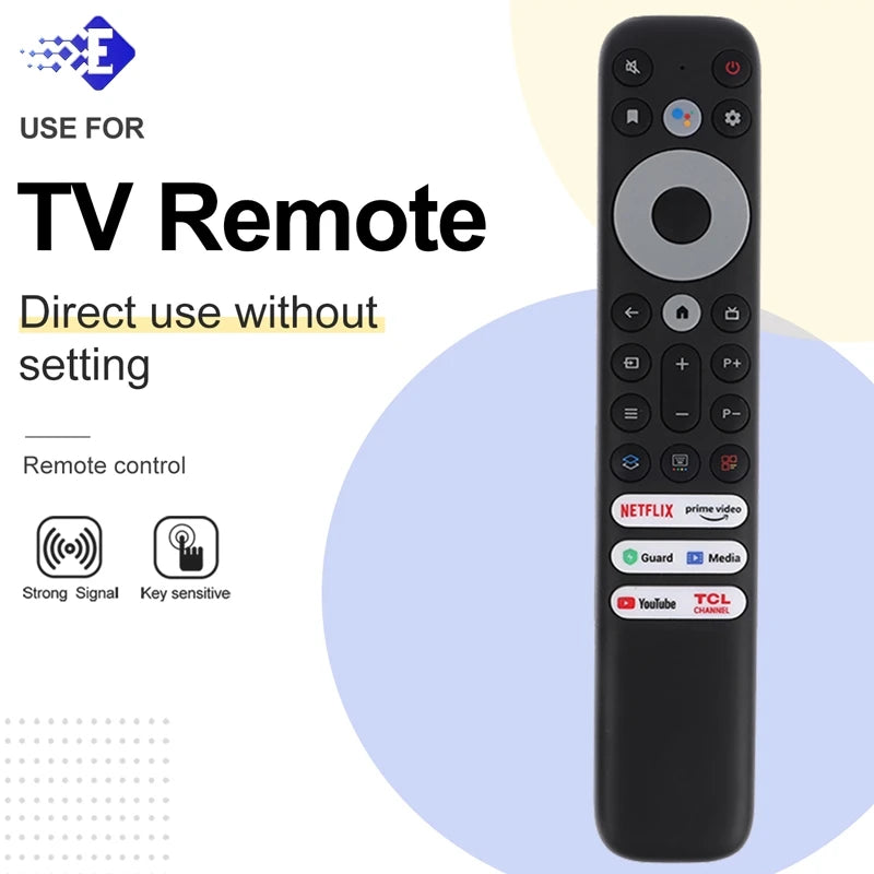 1pc Suitable For TCL Smart TV Remote Control RC902V FMR5 RC9