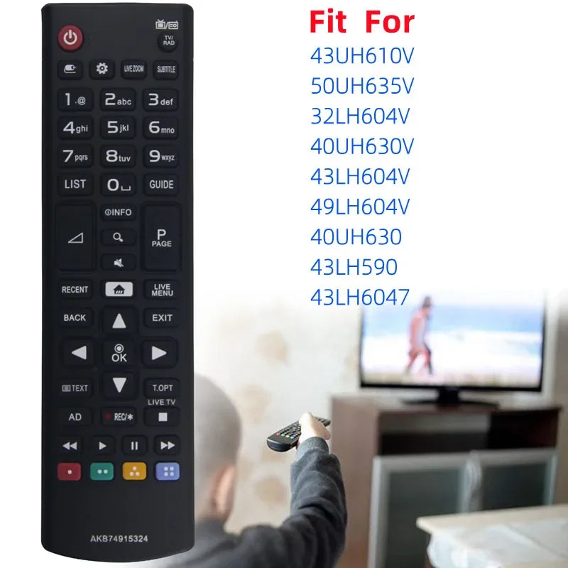 New Universal AKB74915324 Remote Control for Smart TV 43UH61