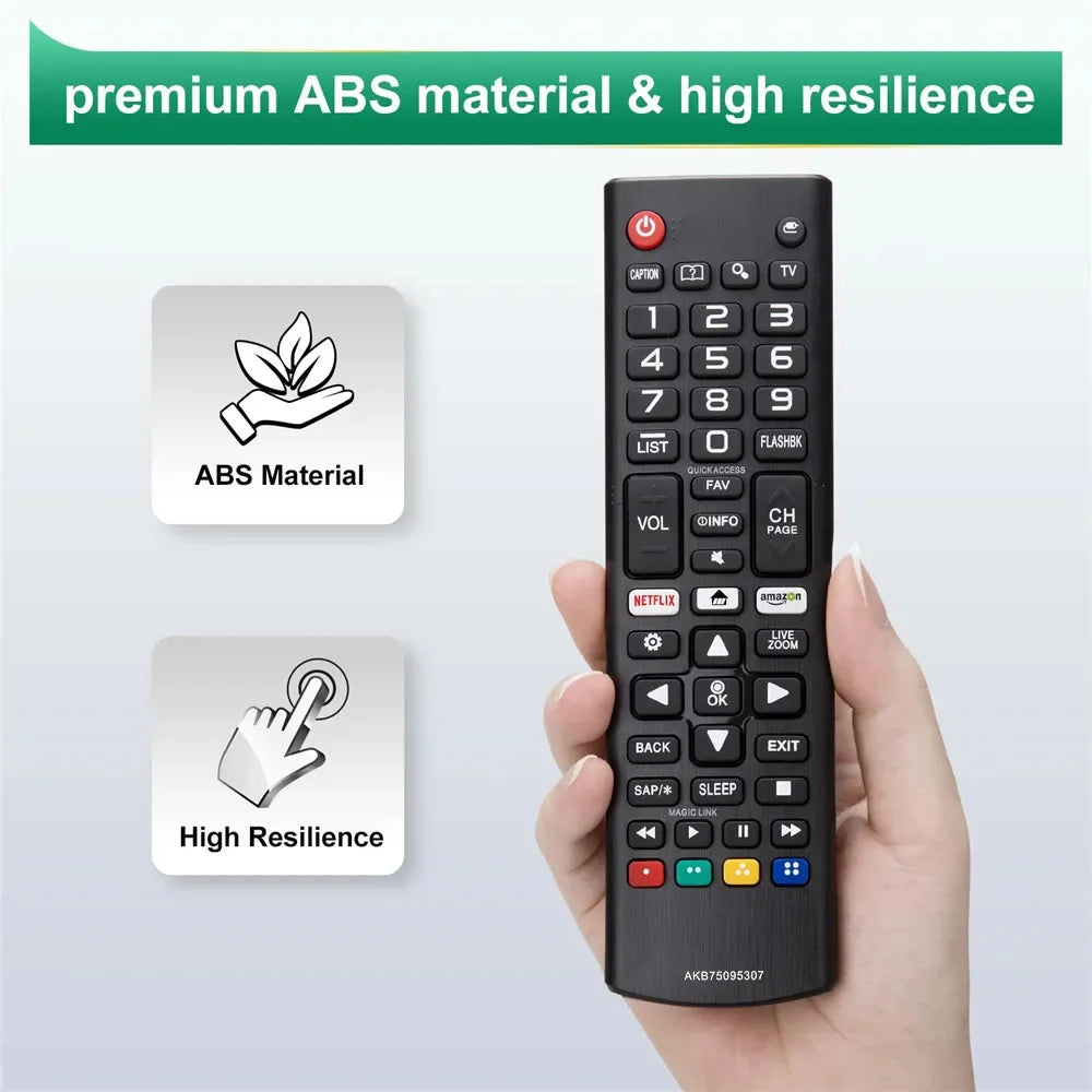 MRSVU Universal Remote Control AKB75095307 Compatible for LG