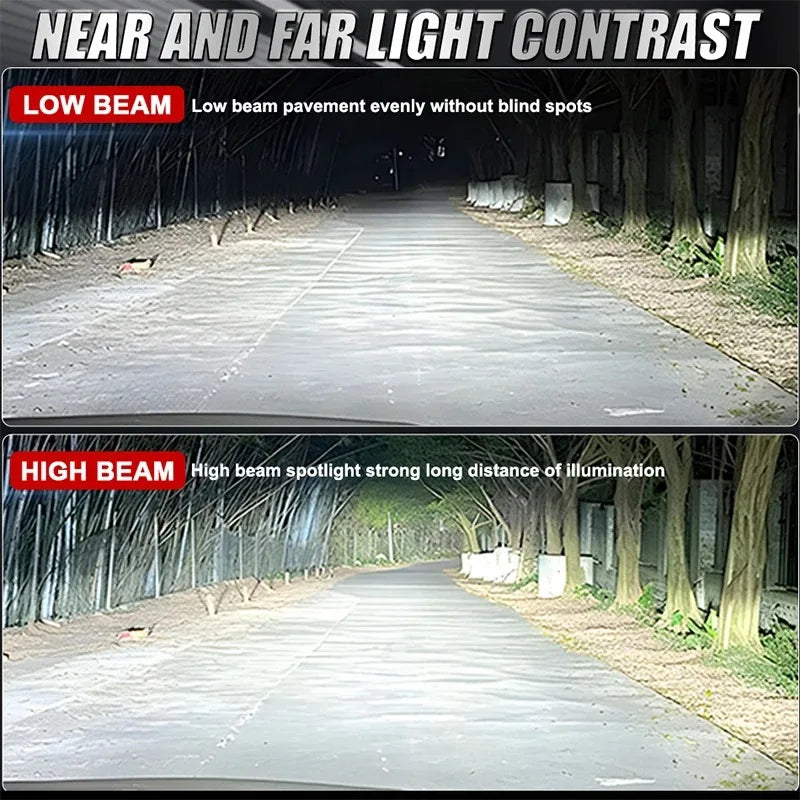 9000W H7 LED Headlights Canbus 360 for Projector Lenses H1 H