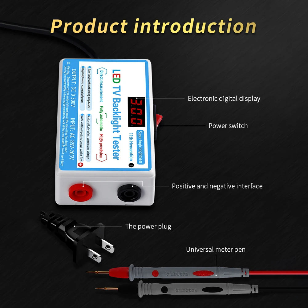 LED Strips Test Tool LED Lamp TV Backlight Tester Multipurpo