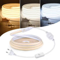110V 220V Cob LED Strip Light Super Bright Waterproof With E