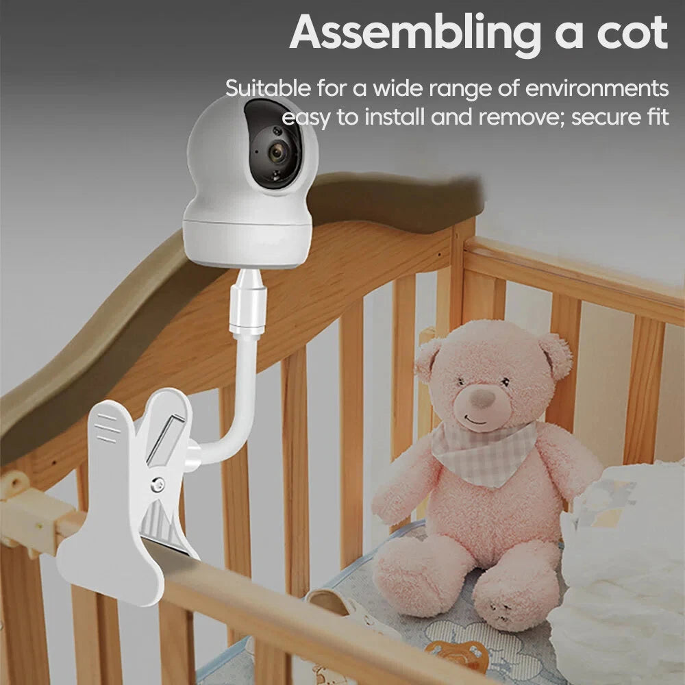 Protable Flexible Camera Clamp Mount Adjustable Baby Monitor