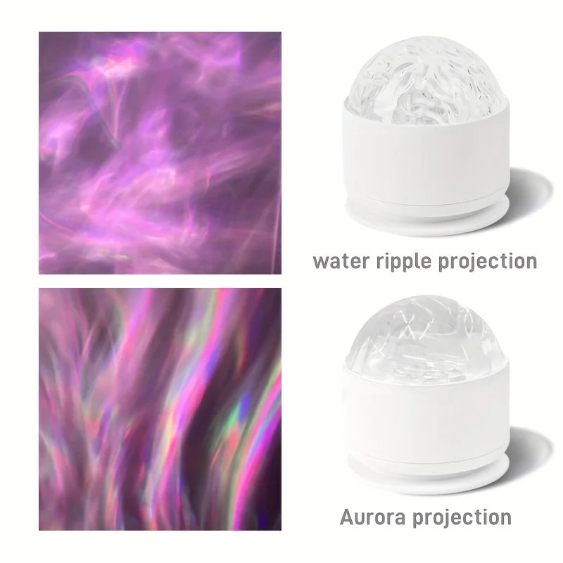 Northern Aurora/Water Ripple Projector Lamp LED Night Light 