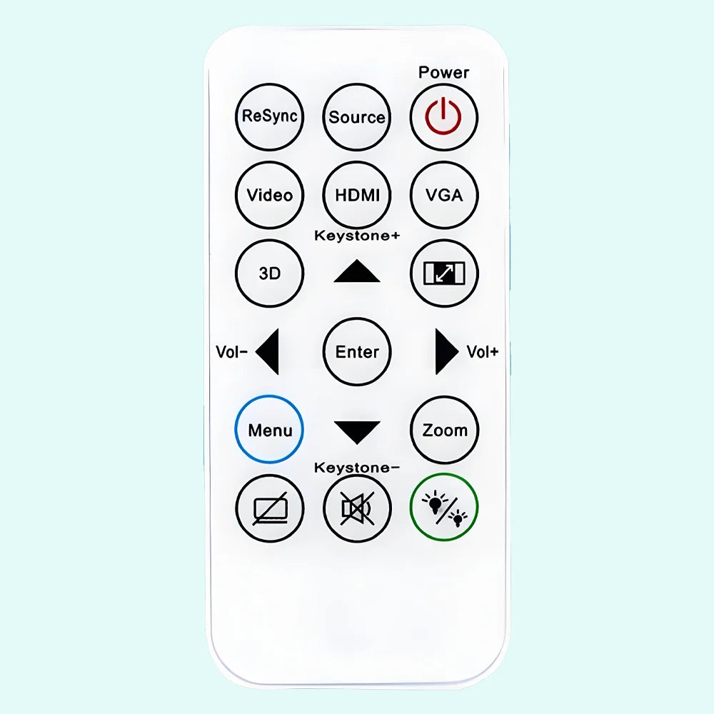 Replacement Remote Control Compatible with OPTOMA Projector 