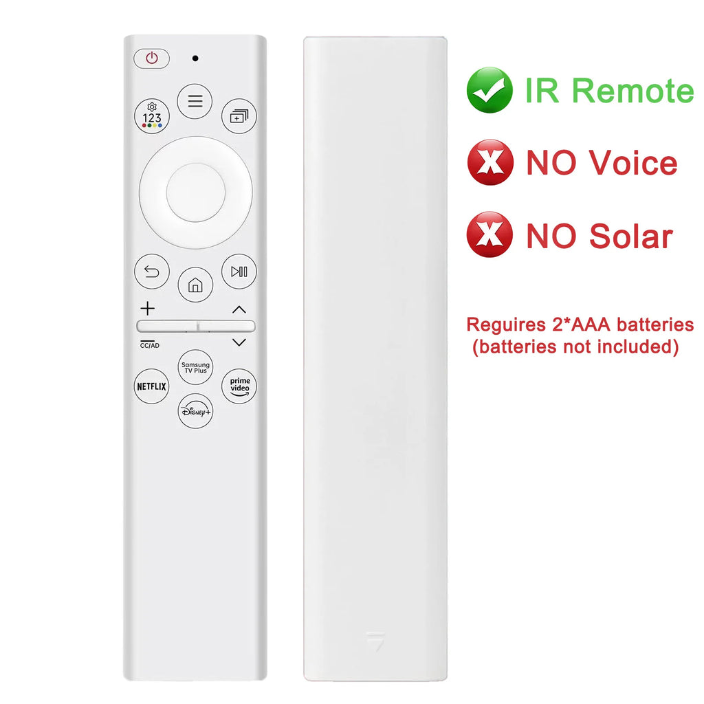 BN59-01391A Solar Voice Remote for Samsung TV Remotes Replacement with Bluetooth Rechargeable Solar Cell Fit for Samsung Remote