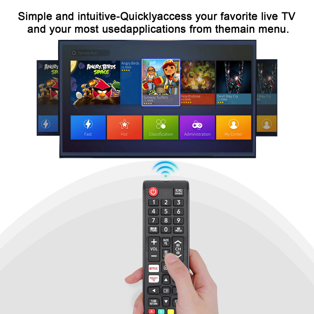 Universal Remote for All Samsung TV Remote BN59-01315J Repla