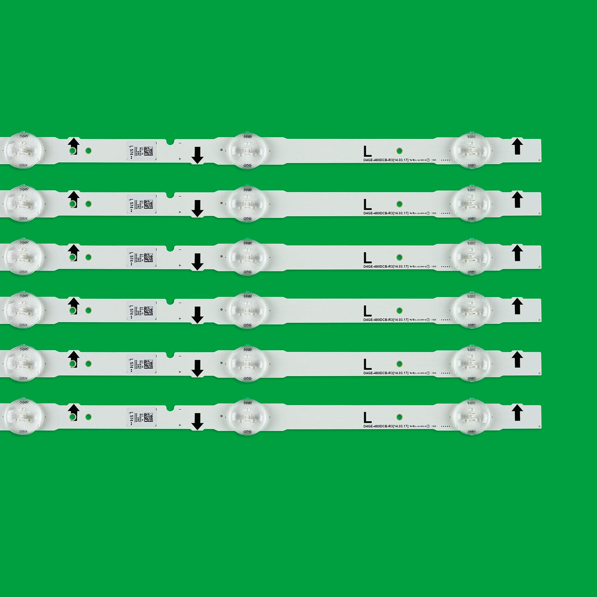 12 PCS/set LED Backlight Strip for LED TV UE48H6400 UE48H620