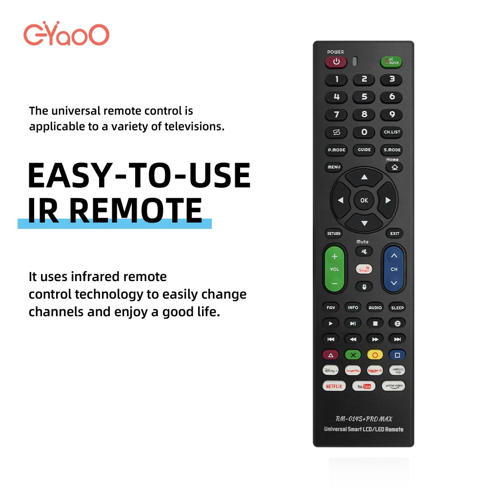 Universal TV Remote Control RM-014S+ Compatible With Any Bra