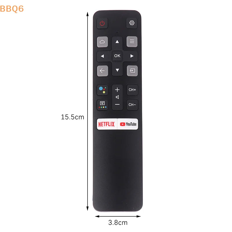 1PCS RC802V Replacement Remote Control for TCL Smart TV Infr