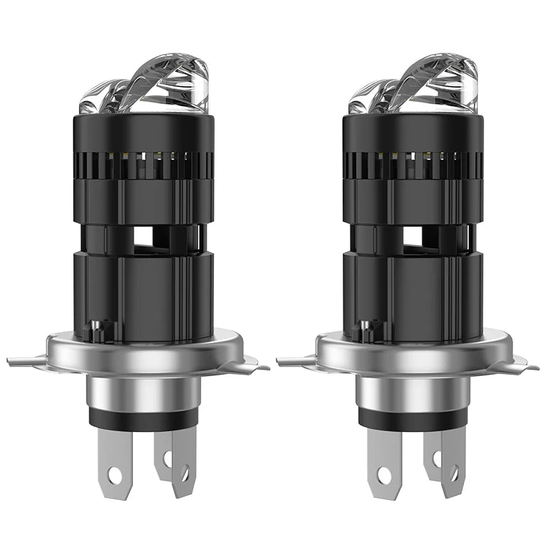 600000LM H4 LED Projector Lens Car Headlight Bulb Mini Bi LED Powerful 800W High Low Beam Auto Motorcycle Lamp Plug&Play 12V 24V