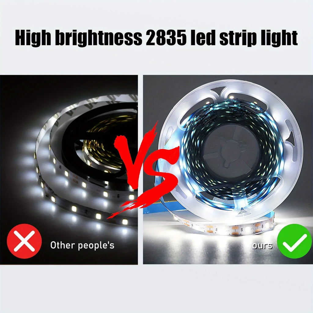 5V USB LED Lights Strip Button Switch Flexible Ribbon SMD352