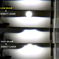 laser lens 3Inch biled Fog Light Hb3 9005 H8 H1 H11 car bi led projectors Fog Lamp white yellow Led Headlight Bulb Accessories