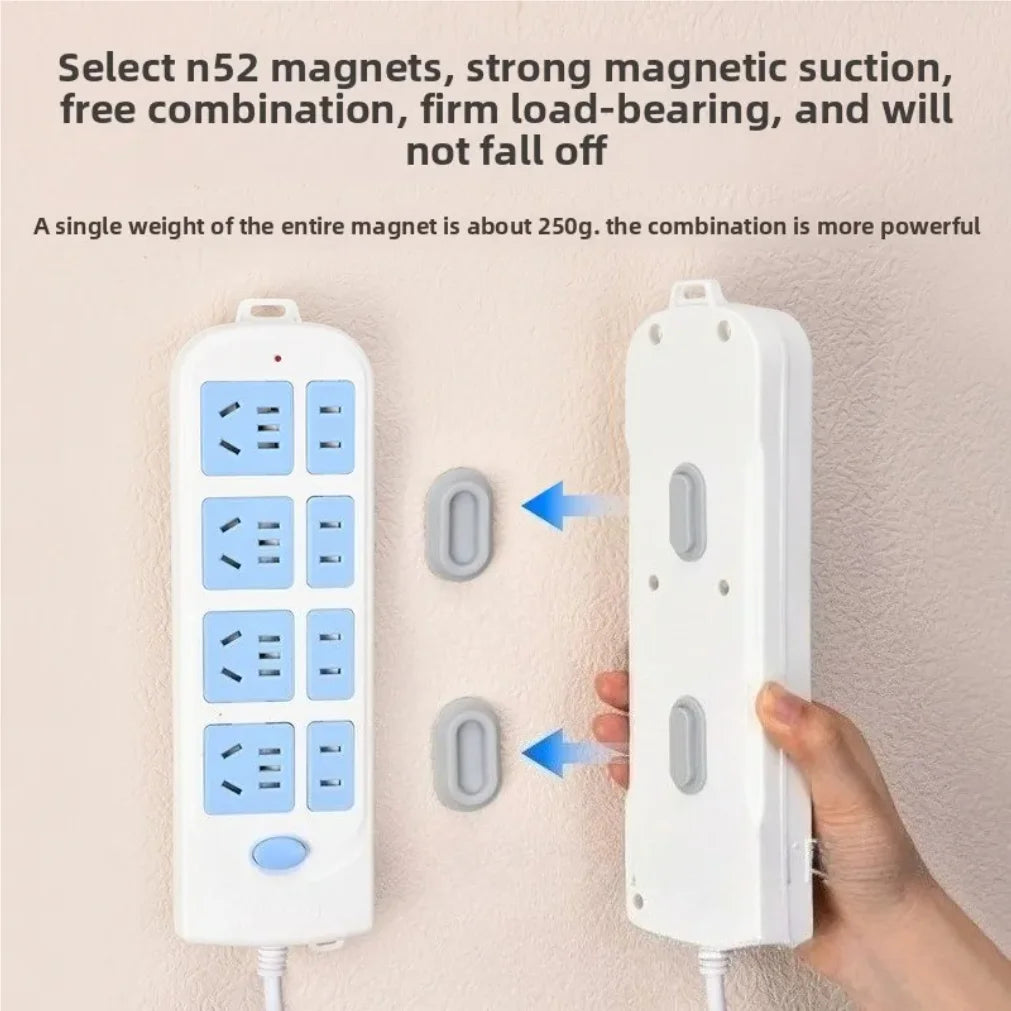 Magnetic Remote Control Holder Strong Self-Adhesive Wall Mou