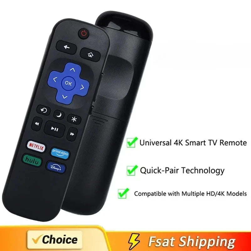1/3 Pcs New Replacement Remote Control Fit For All Roku TV C