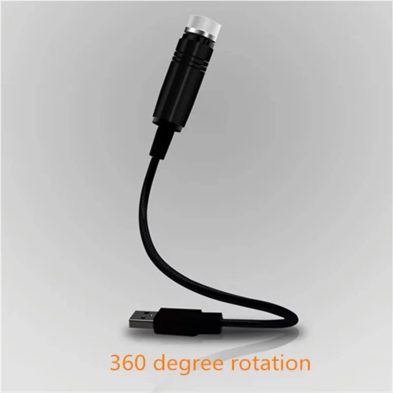 Portable Mini Decorative Lamp LED USB Adjustable Wedding Car