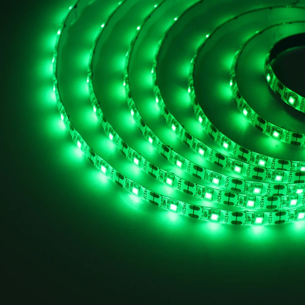 5V USB LED Strip Light with Adhesive Tape 2835 60LEDs Flexible LED Tape Waterproof Rope Light for TV Backlight Cabinet Lamp