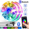 RGB LED Strip Lights USB Smart Bluetooth APP Control Led Fle