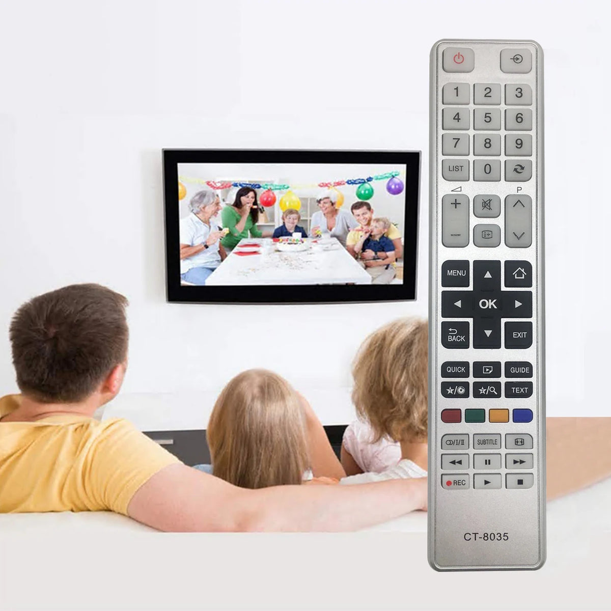 Universal Replacement CT-8035 for Toshiba LCD LED TV Remote 