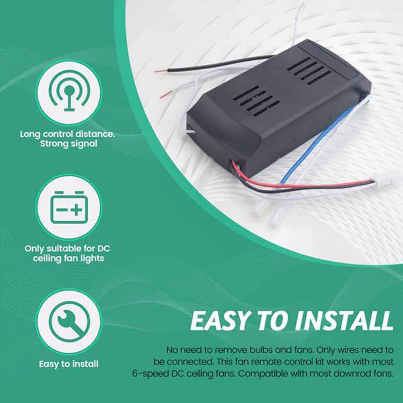 Ship Within Universal Ceiling Fan Remote Control Kit Replace