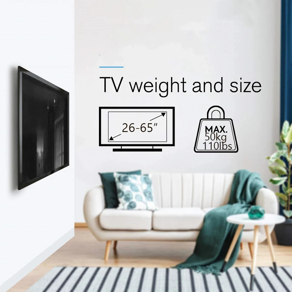 26-63inch TV Wall Mount Bracket Universal TV Mount Monitor H