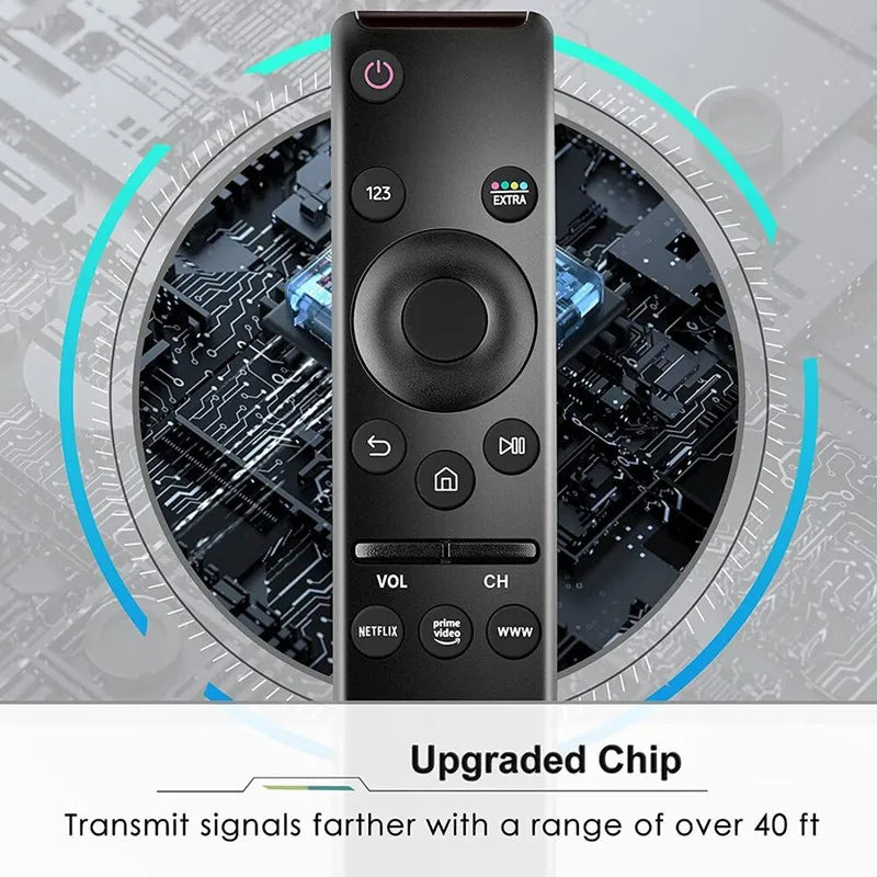 Smart Remote Control Replacement For Samsung HD 4K Smart TV 
