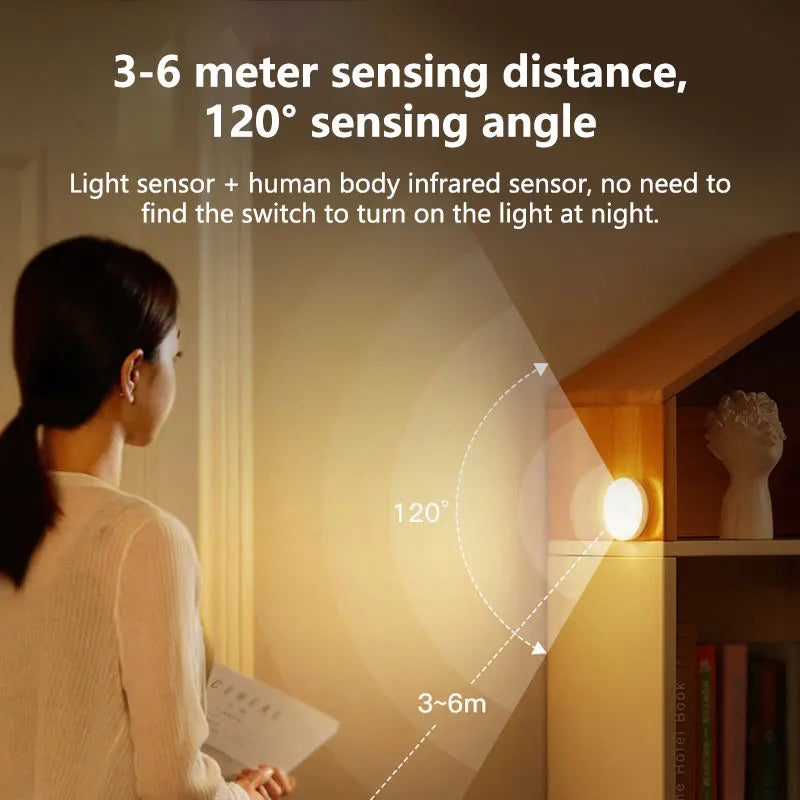 Intelligent Sensing Night Light LED Night Light with Digital