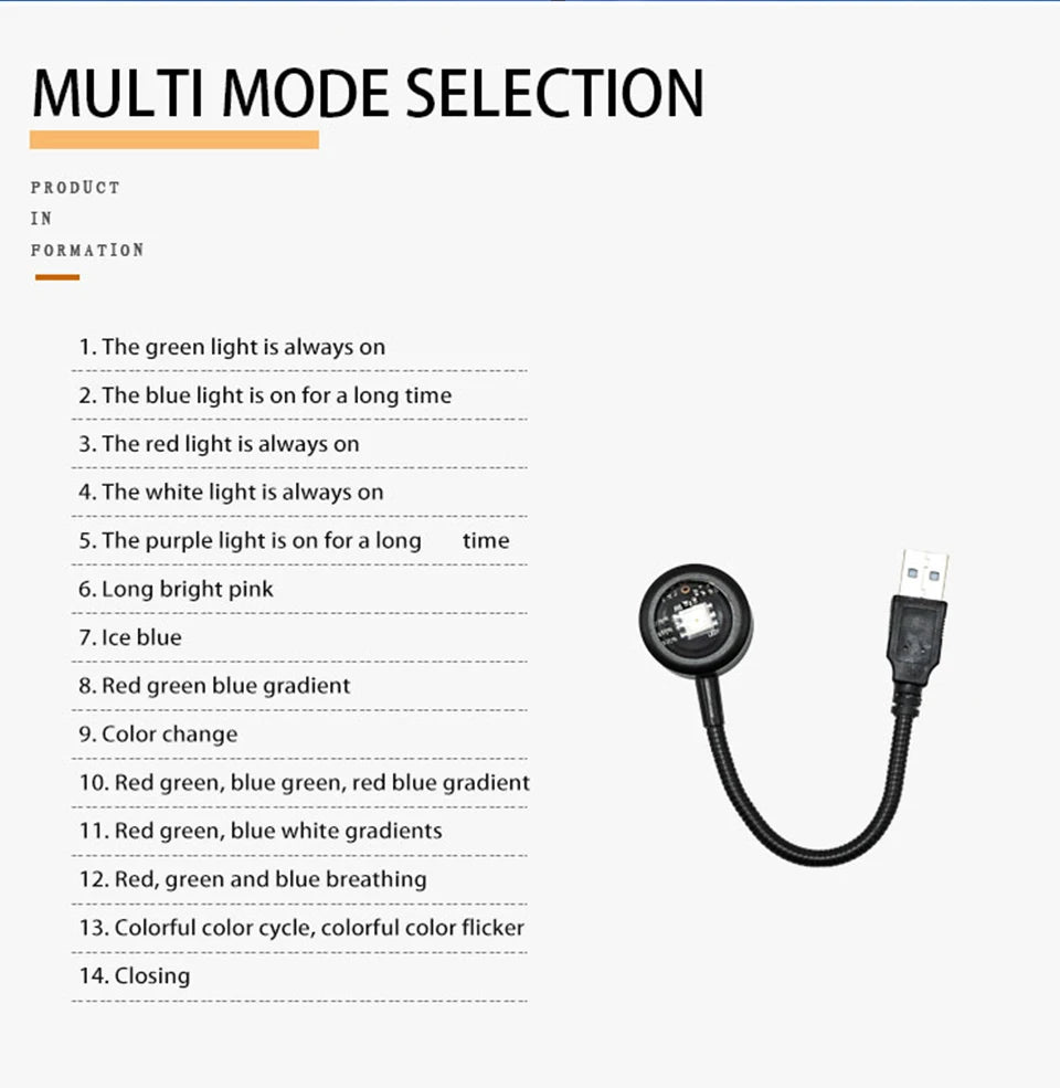 LED Sunset Lamp Nightlights USB Projector Birthday Party Dec