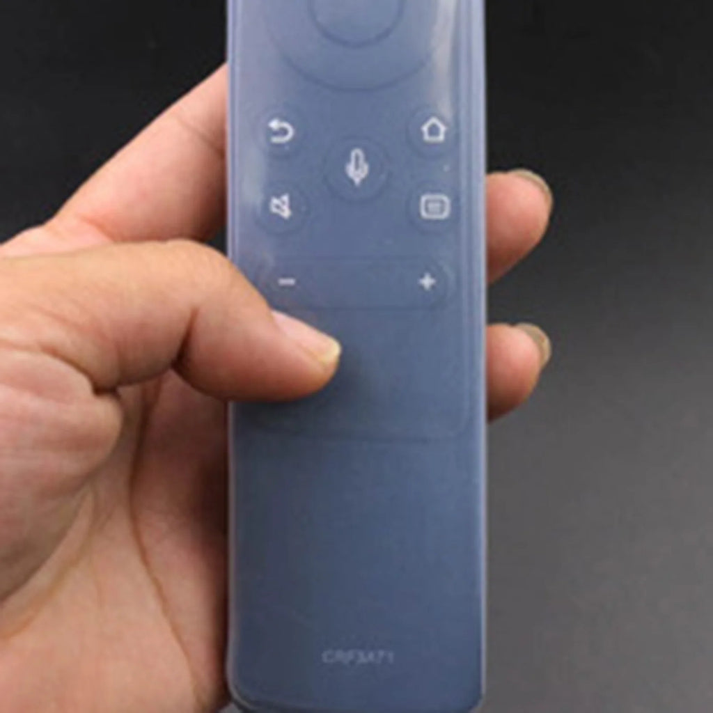 Transparent Silicone Smart TV Remote Cover for Shockproof Du