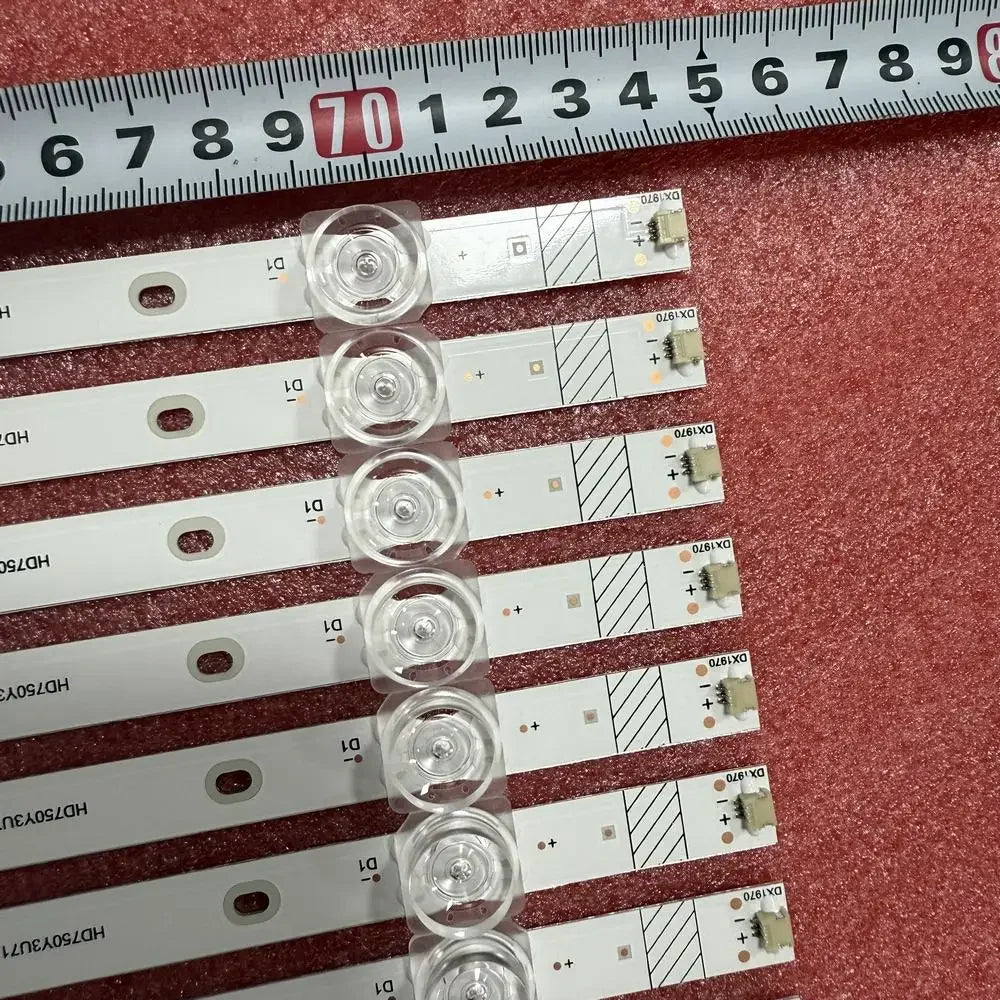 Full Set LED Strip for Hisense 75 TV Model 75A7HAU 75A7G 75A