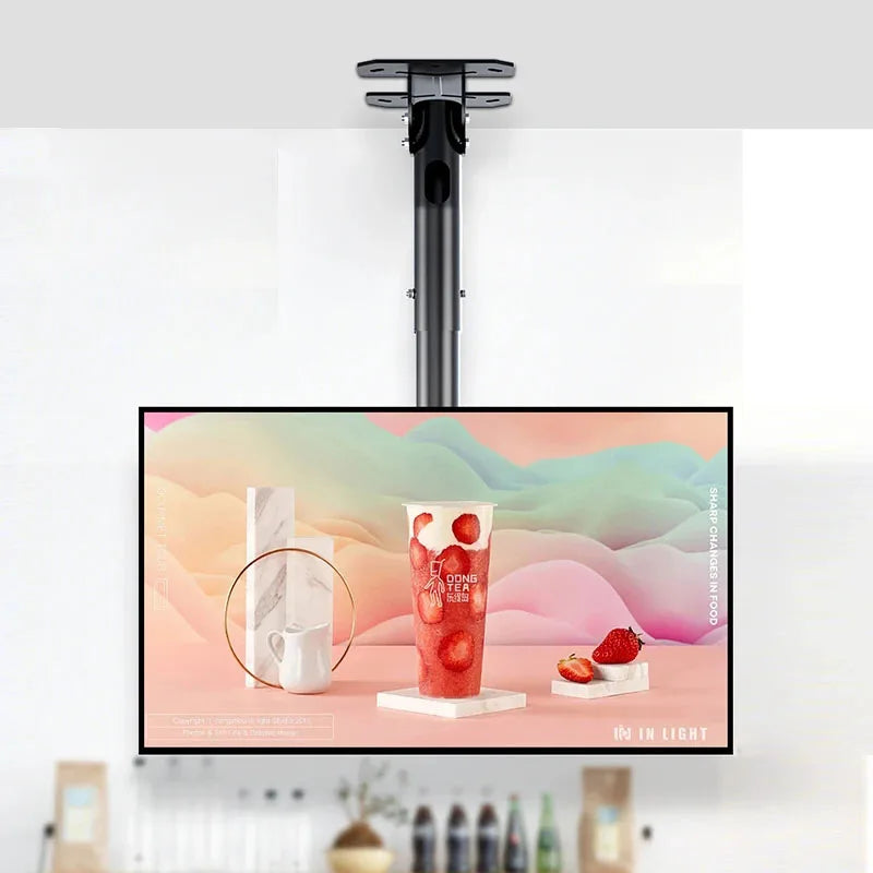BEISHI TV Ceiling Mount Adjustable Bracket Fits Most LED LCD