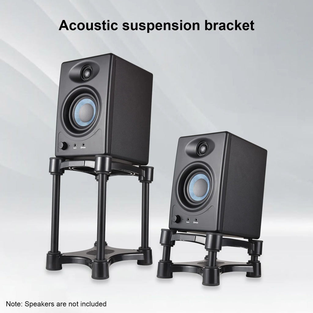 Desktop Speaker Stands Monitor Audio Bracket Shock Absorber 