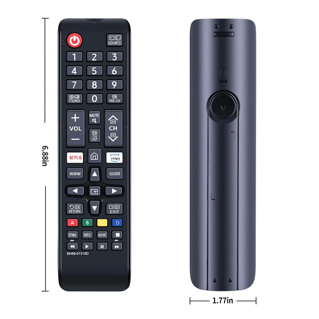 Remote Control For Samsung IR Smart TV Replacement BN59-0131