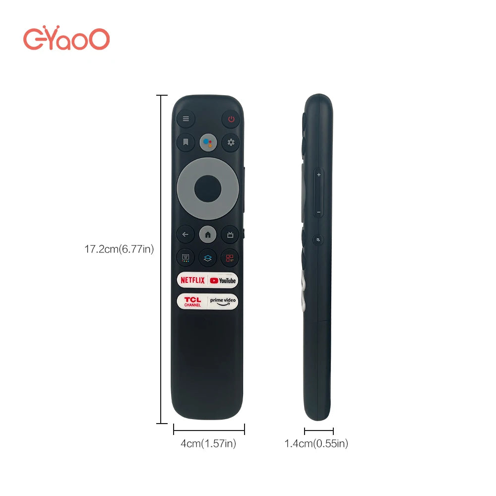 RC902N FMR1 Voice Remote Control Replacement for TCL S546 R6