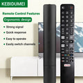 RC802N Universal Remote Control Smart TV Replacer For TCL 4K