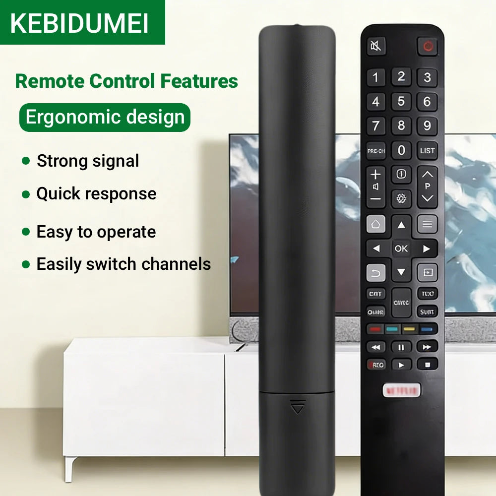 RC802N Universal Remote Control Smart TV Replacer For TCL 4K