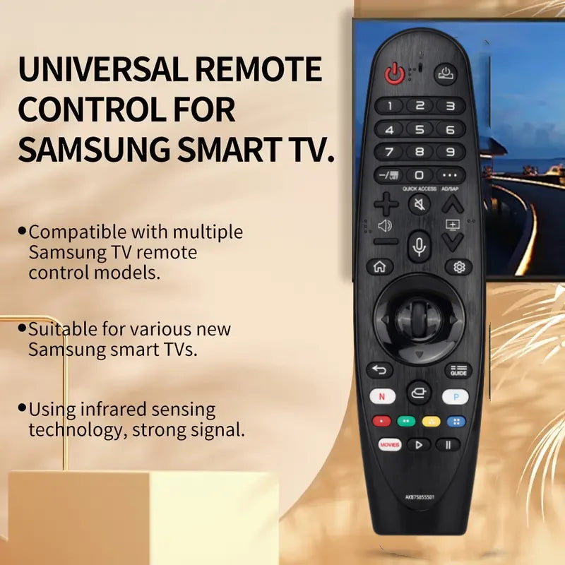 Universal Magic Remote Control for Smart TV With/without Voi