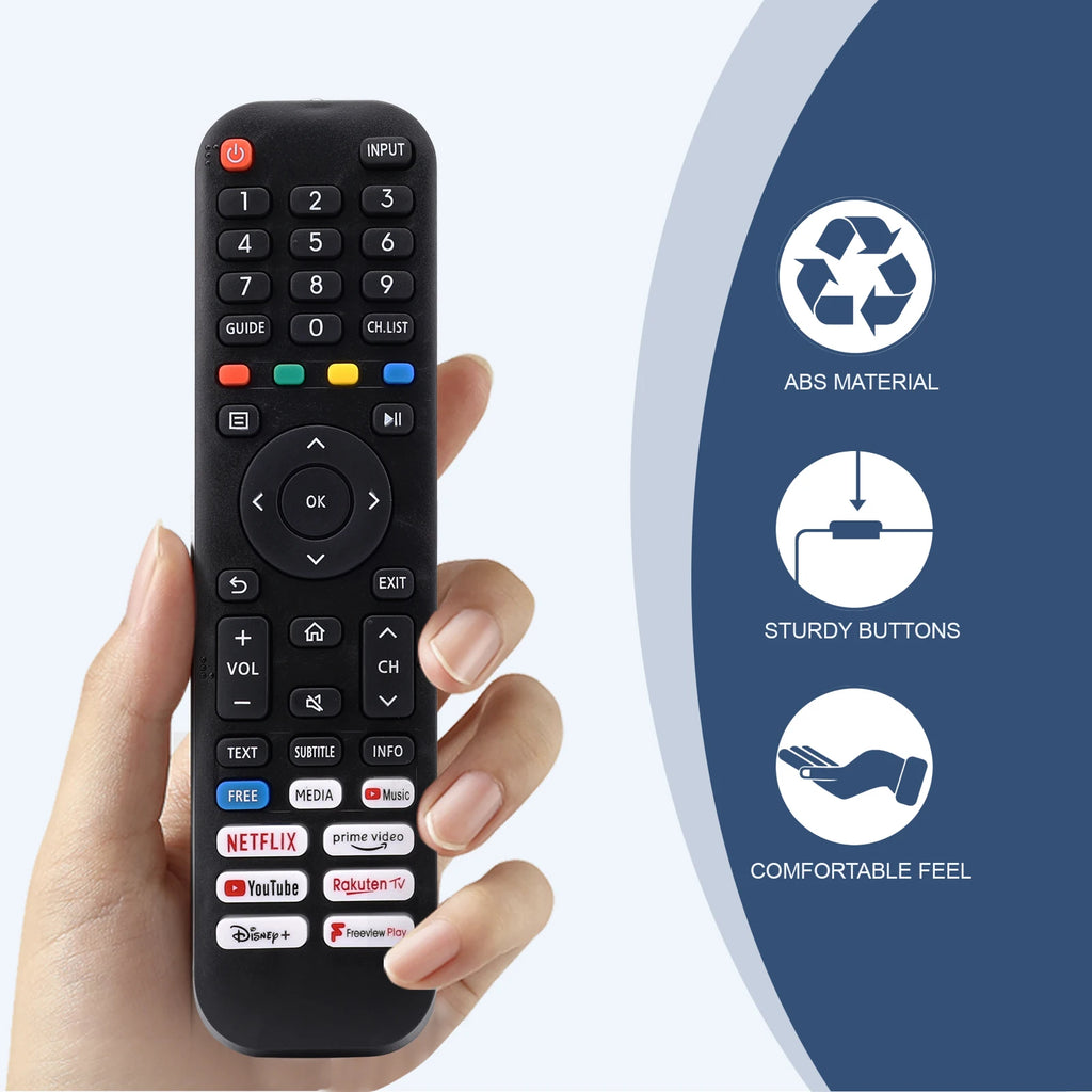 Universal for All Hisense-TV-Remote Control Compatible with 