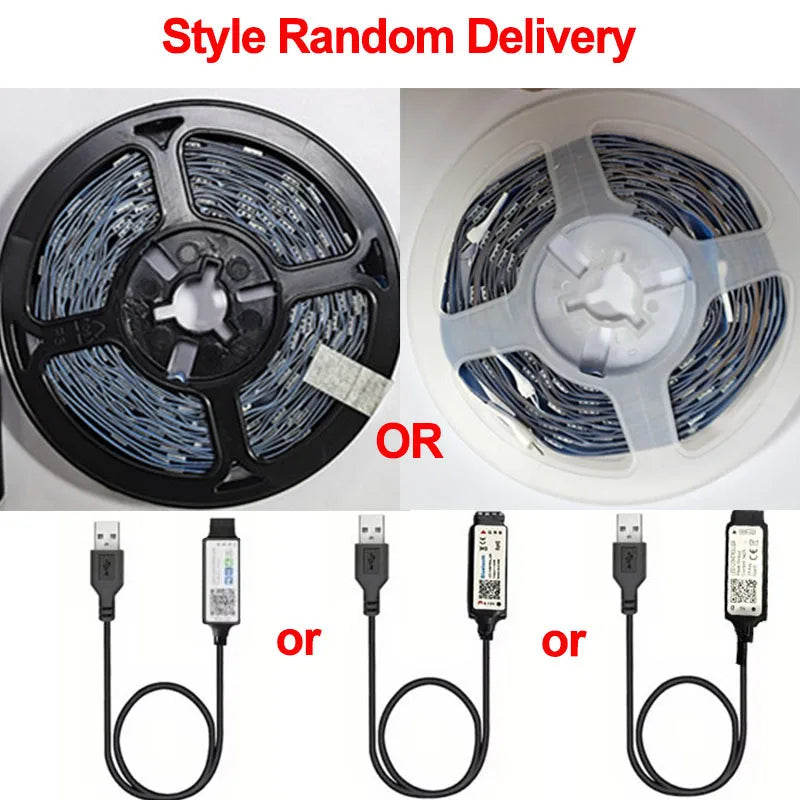 RGB LED Light Strip Lights USB 5V TV Backlight Atmosphere Li
