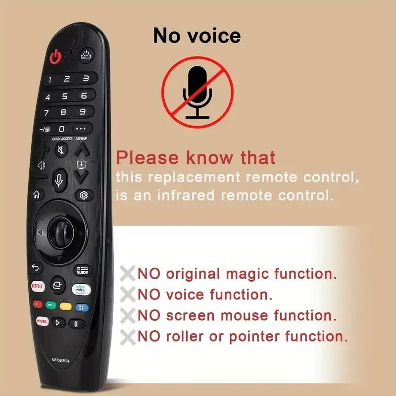 Universal Magic Remote for Smart TV Replacement for Magic Re