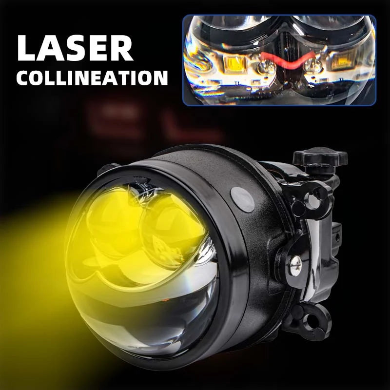 12V 24V 3Inch Bi-led Fog Lights H1 Hb3 H8 9005 320W Led Proj
