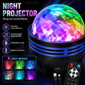 USB 5V Galaxy Aurora Projector Light Auto Rotating RGB Night